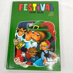 Vintage Hungarian Festival Fairy Tales Book